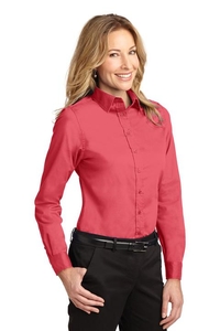 L608 - Port Authority Ladies Long Sleeve Easy Care Shirt