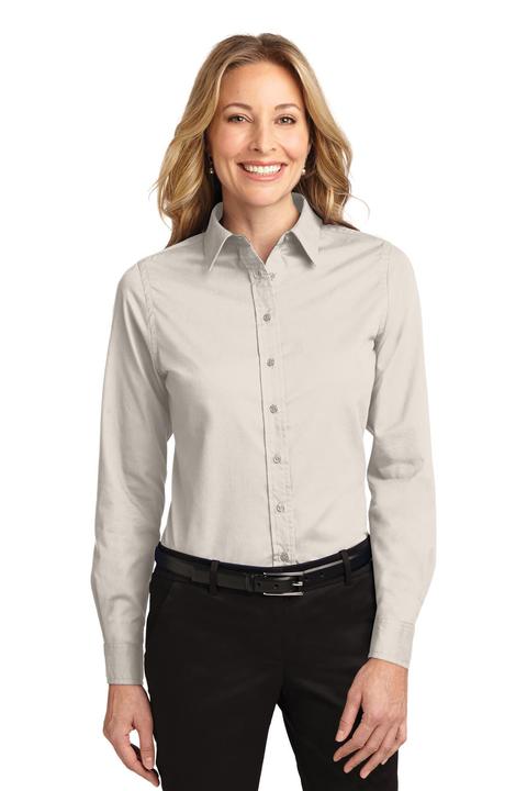 L608 - Port Authority Ladies Long Sleeve Easy Care Shirt