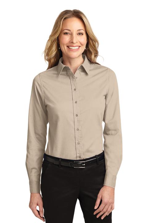 L608 - Port Authority Ladies Long Sleeve Easy Care Shirt