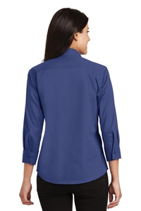 L612 - Port Authority Ladies 3/4-Sleeve Easy Care Shirt
