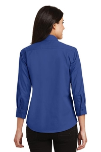 L612 - Port Authority Ladies 3/4-Sleeve Easy Care Shirt