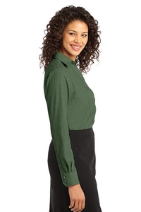 L640 - Port Authority Ladies Crosshatch Easy Care Shirt