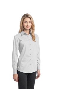 L646 - Port Authority Ladies Stretch Poplin Shirt