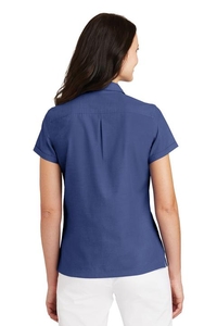 L662 - Port Authority Ladies Textured Camp Shirt