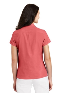 L662 - Port Authority Ladies Textured Camp Shirt