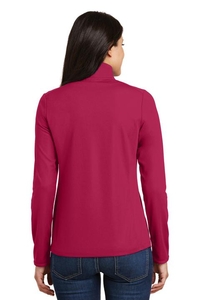 L806 - Port Authority Ladies Pinpoint Mesh 1/2-Zip