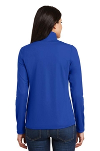 L806 - Port Authority Ladies Pinpoint Mesh 1/2-Zip