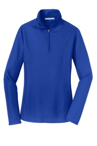 L806 - Port Authority Ladies Pinpoint Mesh 1/2-Zip