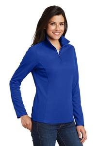 L806 - Port Authority Ladies Pinpoint Mesh 1/2-Zip