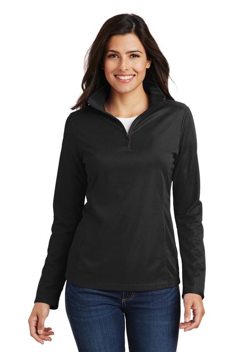 L806 - Port Authority Ladies Pinpoint Mesh 1/2-Zip 