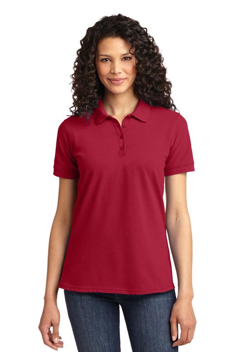 LKP155 - Port & Company Ladies Core Blend Pique Polo