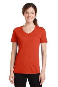 LPC381V - Port & Company Ladies Performance Blend V-Neck Tee