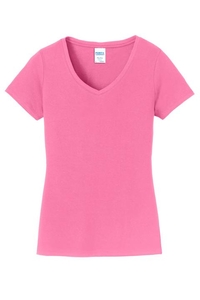 LPC450V - Port & Company Ladies Fan Favorite V-Neck Tee