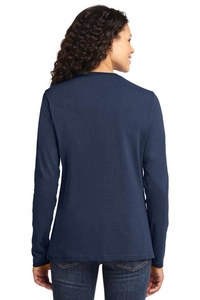 LPC54LS - Port & Company Ladies Long Sleeve Core Cotton Tee