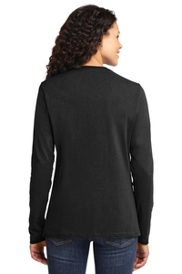 LPC54LS - Port & Company Ladies Long Sleeve Core Cotton Tee