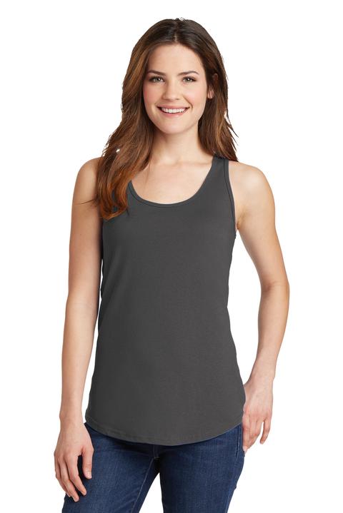 LPC54TT - Port & Company Ladies Core Cotton Tank Top. LPC54TT