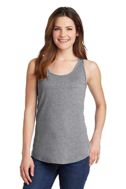 LPC54TT - Port & Company Ladies Core Cotton Tank Top. LPC54TT