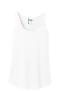 LPC54TT - Port & Company Ladies Core Cotton Tank Top.  LPC54TT