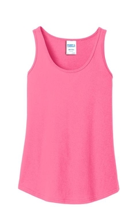LPC54TT - Port & Company Ladies Core Cotton Tank Top.  LPC54TT