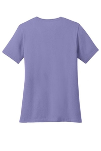 LPC54V - Port & Company Ladies Core Cotton V-Neck Tee