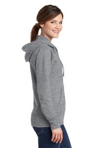 LPC78ZH - Port & Company Ladies Core Fleece Full-Zip Hooded Sweatshirt