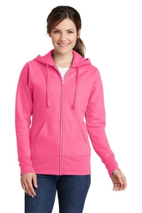 LPC78ZH - Port & Company Ladies Core Fleece Full-Zip Hooded Sweatshirt