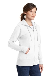 LPC78ZH - Port & Company Ladies Core Fleece Full-Zip Hooded Sweatshirt