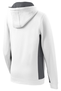 LST235 - Sport-Tek Ladies Sport-Wick Fleece Colorblock Hooded Pullover