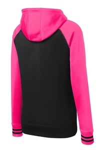 LST236 - Sport-Tek Ladies Sport-Wick Varsity Fleece Full-Zip Hooded Jacket