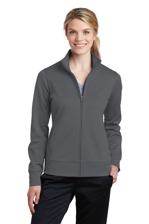 LST241 - Sport-Tek Ladies Sport-Wick Fleece Full-Zip Jacket. LST241