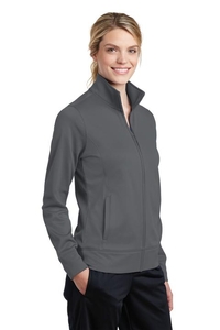 LST241 - Sport-Tek Ladies Sport-Wick Fleece Full-Zip Jacket. LST241