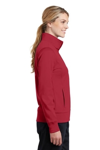 LST241 - Sport-Tek Ladies Sport-Wick Fleece Full-Zip Jacket. LST241