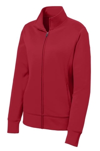 LST241 - Sport-Tek Ladies Sport-Wick Fleece Full-Zip Jacket. LST241