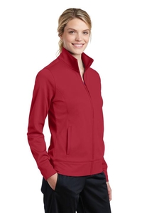 LST241 - Sport-Tek Ladies Sport-Wick Fleece Full-Zip Jacket. LST241