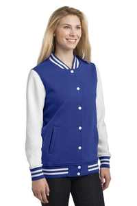LST270 - Sport-Tek Ladies Fleece Letterman Jacket