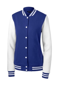 LST270 - Sport-Tek Ladies Fleece Letterman Jacket