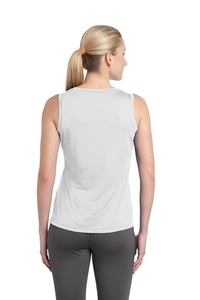 LST352 - Sport-Tek Ladies Sleeveless PosiCharge Competitor V-Neck Tee