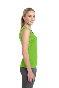 LST352 - Sport-Tek Ladies Sleeveless PosiCharge Competitor V-Neck Tee