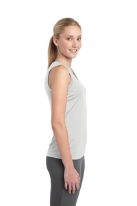 LST352 - Sport-Tek Ladies Sleeveless PosiCharge Competitor V-Neck Tee