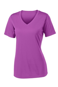LST353 - Sport-Tek Ladies PosiCharge Competitor V-Neck Tee