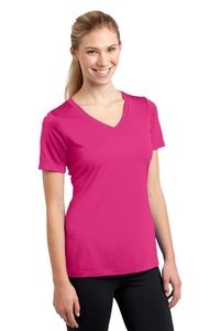 LST353 - Sport-Tek Ladies PosiCharge Competitor V-Neck Tee