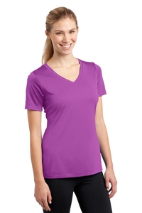 LST353 - Sport-Tek Ladies PosiCharge Competitor V-Neck Tee