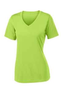 LST353 - Sport-Tek Ladies PosiCharge Competitor V-Neck Tee