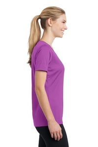LST353 - Sport-Tek Ladies PosiCharge Competitor V-Neck Tee