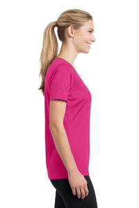 LST353 - Sport-Tek Ladies PosiCharge Competitor V-Neck Tee
