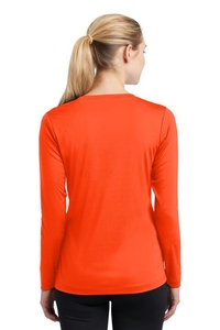 LST353LS - Sport-Tek Ladies Long Sleeve PosiCharge Competitor V-Neck Tee