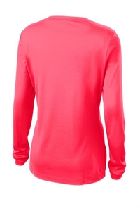 LST353LS - Sport-Tek Ladies Long Sleeve PosiCharge Competitor V-Neck Tee