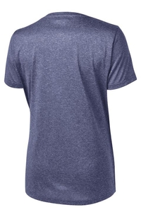 LST360 - Sport-Tek Ladies Heather Contender Scoop Neck Tee