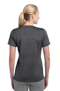 LST360 - Sport-Tek Ladies Heather Contender Scoop Neck Tee