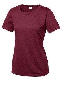 LST360 - Sport-Tek Ladies Heather Contender Scoop Neck Tee